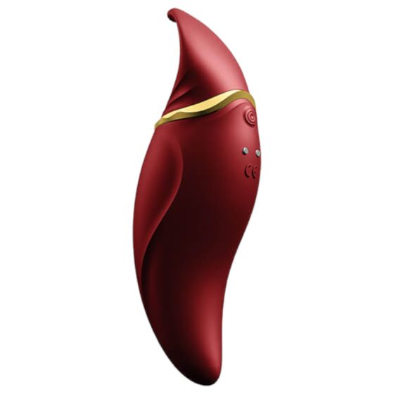 ZALO Hero - aufladbarer, wasserdichter Klitoris-Vibrator (rot)