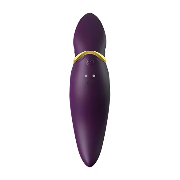 ZALO Hero - Wiederaufladbarer, wasserdichter Klitoral-Vibrator (lila)