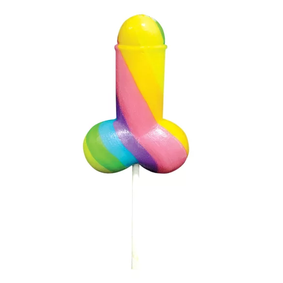 Rainbow Cock Pop - Penis-Lutscher (85g) - fruchtiger Geschmack
