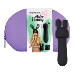 FEELZTOYS Mister Bunny - Mini-Massage-Vibrator-Set (schwarz)
