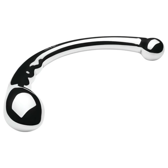 Le Wand - doppelseitiger Edelstahl-Dildo (silber)