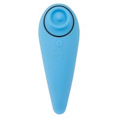   FEELZTOYS Femmegasm - akkubetriebener, wasserdichter vaginaler und klitoraler Vibrator (blau)