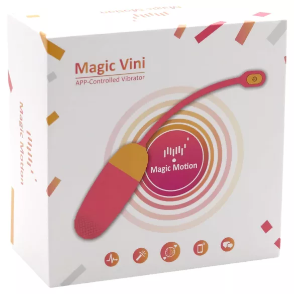 Magic Motion Vini - intelligentes, aufladbares Vibro-Ei (orange)