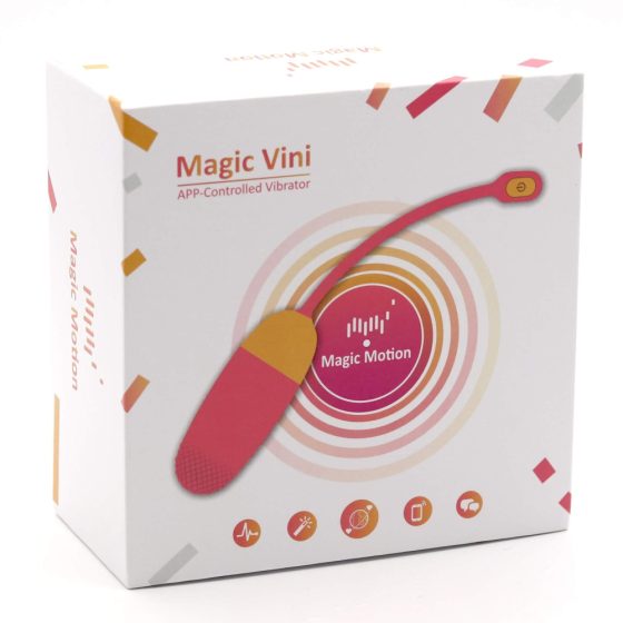 Magic Motion Vini - intelligentes, akkubetriebenes Vibrations-Ei (Orange)
