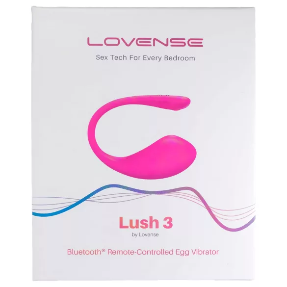 LOVENSE Lush 3 - Intelligentes Vibro-Ei (rosa)