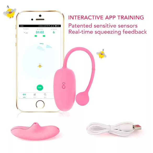 Magic Motion Kegel Coach - vibrierende Liebeskugeln (pink)
