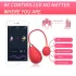 Magic Motion Sundae - App-gesteuertes Vibratorei (rot)
