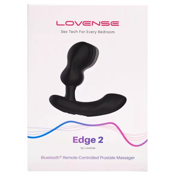 LOVENSE Edge 2 - intelligenter Prostatavibrator (schwarz)