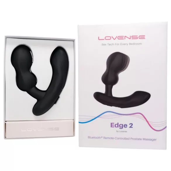 LOVENSE Edge 2 - intelligenter Prostatavibrator (schwarz)