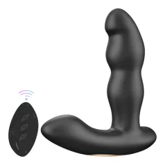 Aixiasia Hiross - drehbarer Anal-Vibrator (schwarz)