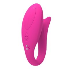   Aixiasia Ariel - wiederaufladbarer funkgesteuerter Vibrator (rosa)