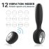 Aixiasia Dylon Funk-Fern - Akku Analvibrator (schwarz)