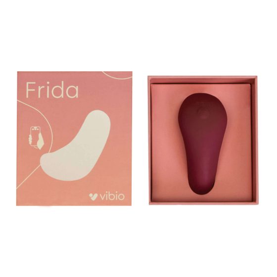 Vibio Frida - intelligenter, wiederaufladbarer Klitorisvibrator (rot)