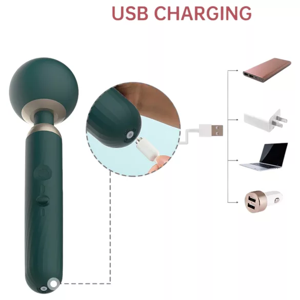 Magic Motion Zenith - App-gesteuerter Massagevibrator (grün)