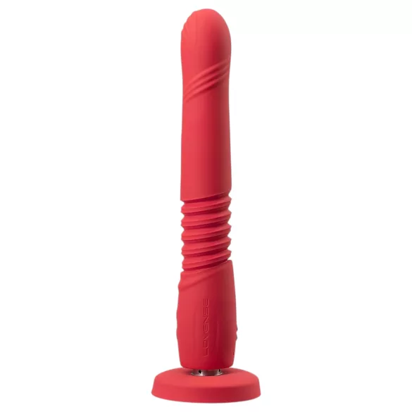 stoßendes sexspielzeug Wiederaufladbarer Dreifach-Wirkungs-Vibrator aus weichem Silikon mit  Teleskopfunktion und verstellbarem Saugnapf – Stoßendes Sexspielzeug für  Frauen