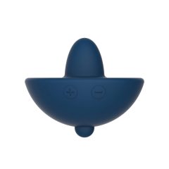  Puissante Toupie - wasserdichter, akkubetriebener Klitorisstimulator Vibrator (blau)