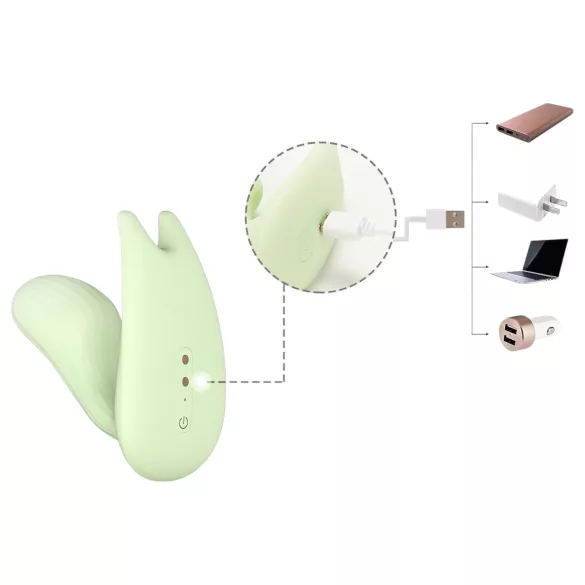 Magic Motion Umi - App-gesteuerter 2-in-1-Vibrator (grün)