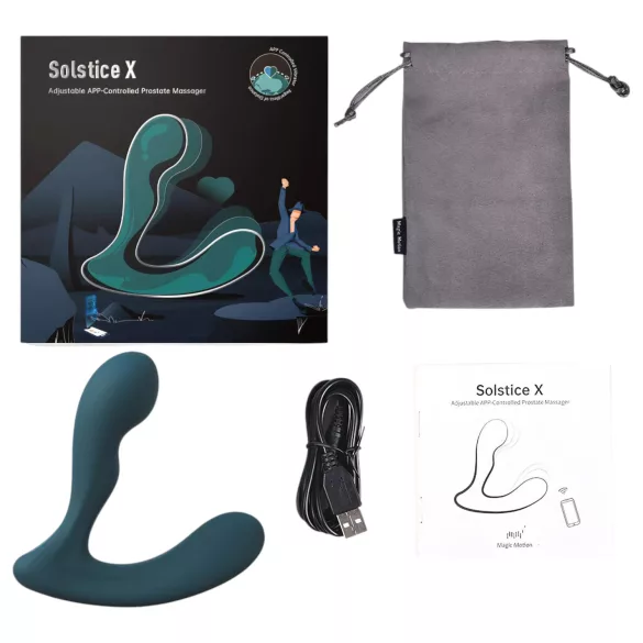 Magic Motion Solstice X - smarter Prostata-Vibrator (grün)