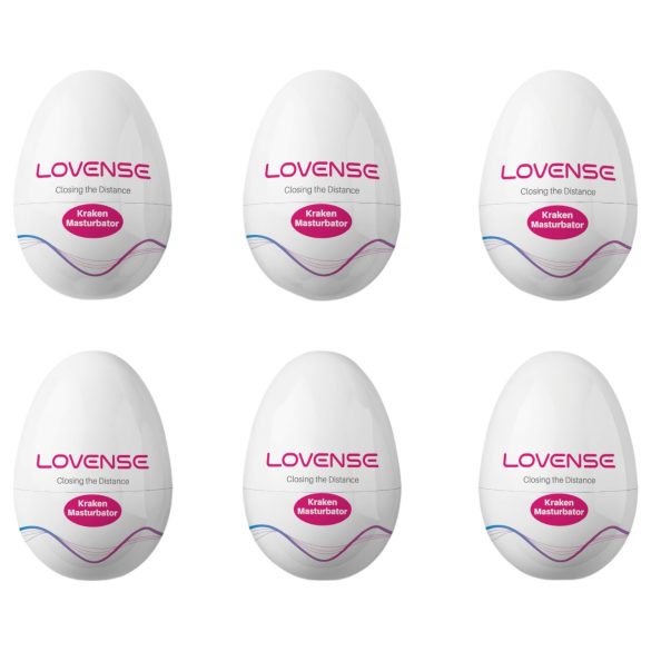 LOVENSE Kraken - 6er Ei-Masturbator (weiß)