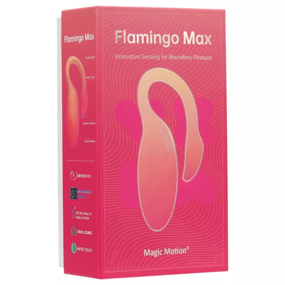 Magic Motion Flamingo Max - smartes vibrierendes Ei (Orange)
