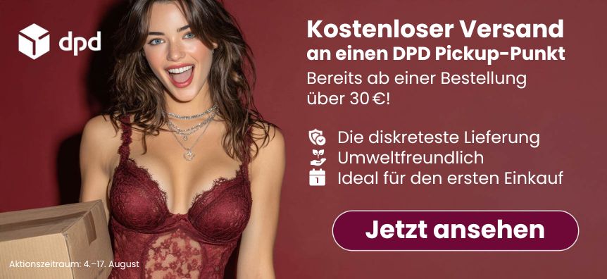 Kostenloser Versand – nur jetzt! lovesexshop.de sex shop
